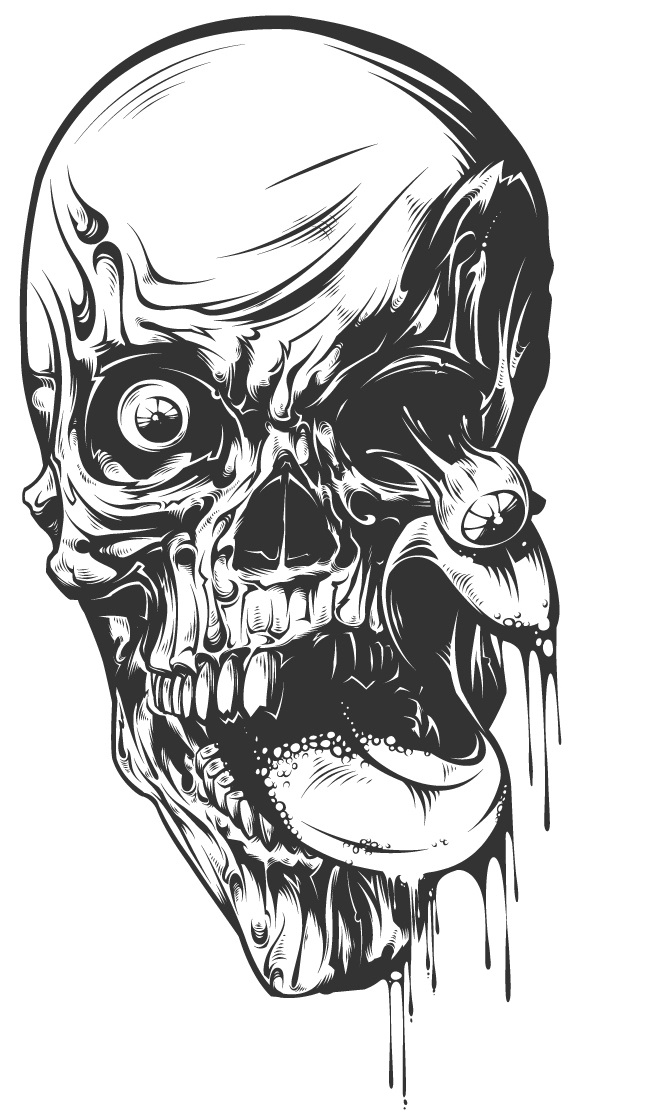 Gruesome Faces – Horror Coloring Book For Adults – Home of Rachel Mintz