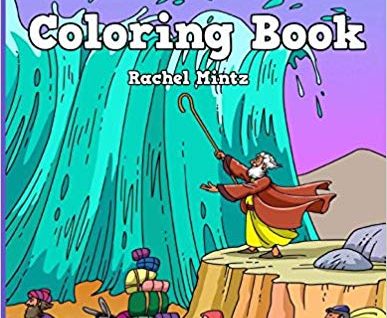 Passover colorng book for kids